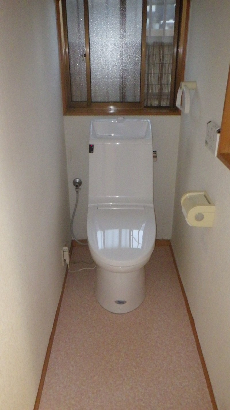 １・２階のトイレを統一　江南市Ｋ様邸